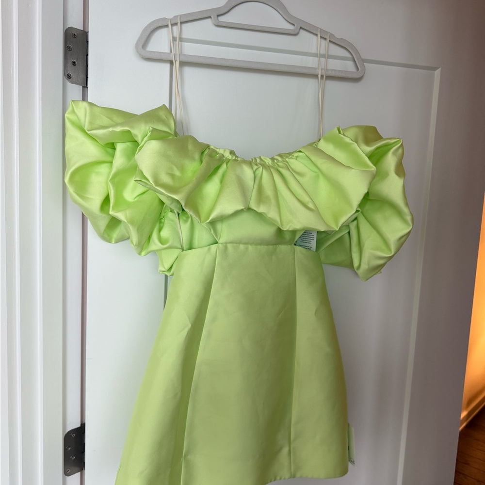 Suzi off shoulder mini dress Alemais
